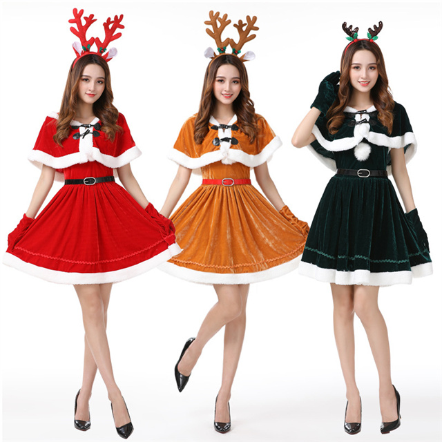 クリスマス コスプレ レディーストナカイ サンタ 衣装クリスマス